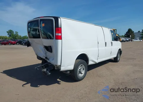 2020 Chevrolet Express Cargo Rwd 2500 Extended Wheelbase Wt from USA, damaged, VIN 1GCWGBFP4L1131114